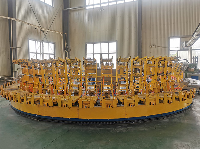 聚氨(ān)酯慢(màn)回彈枕頭發泡機自動生產線